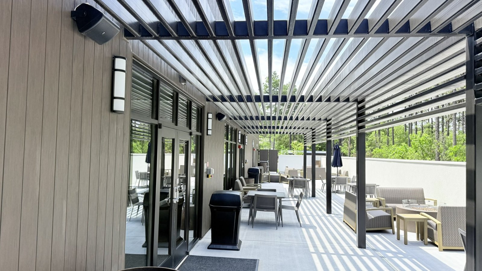 Marriott Back Patio